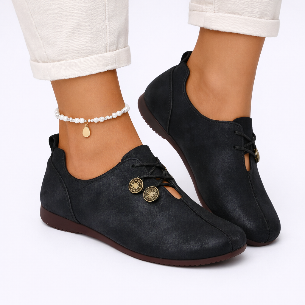 Women's Comfort Loafers – Soft Orthopedic Support for Everyday Wear