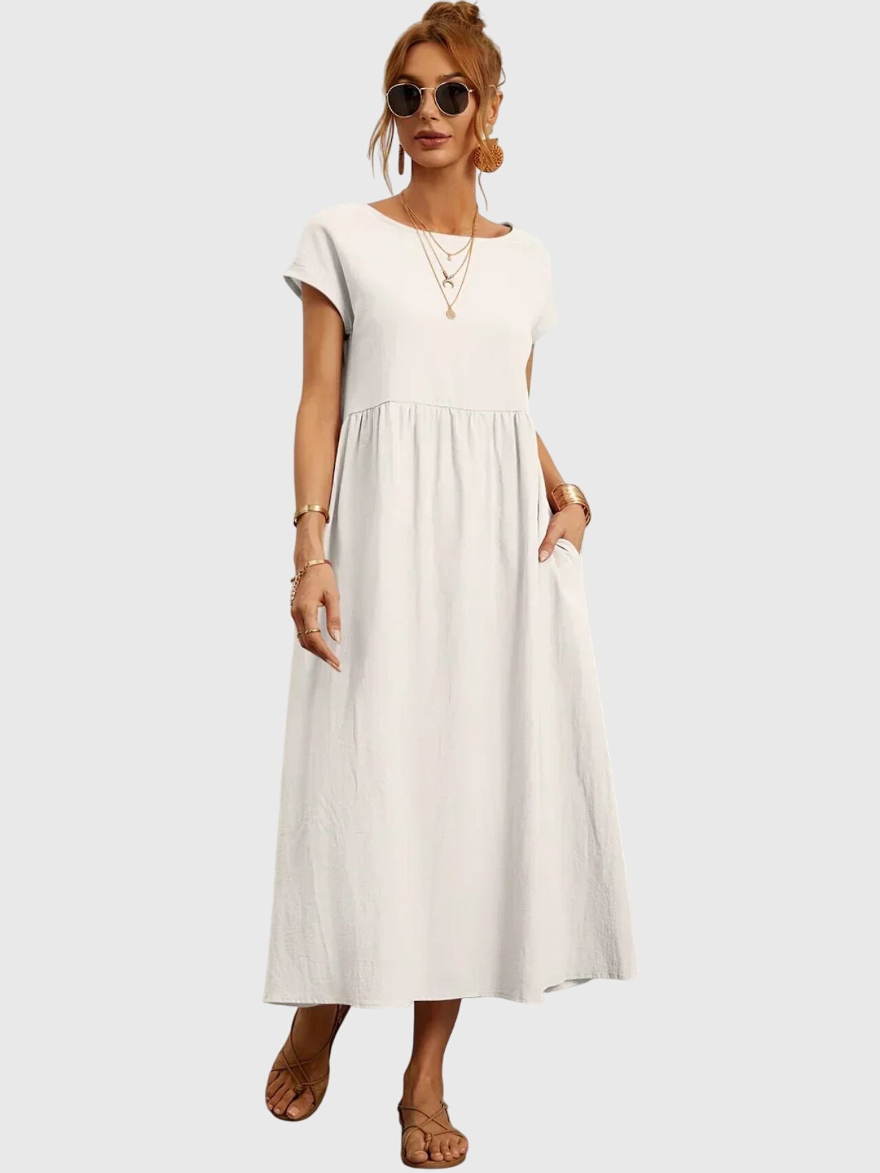 Giselle - Casual Pocket Dress