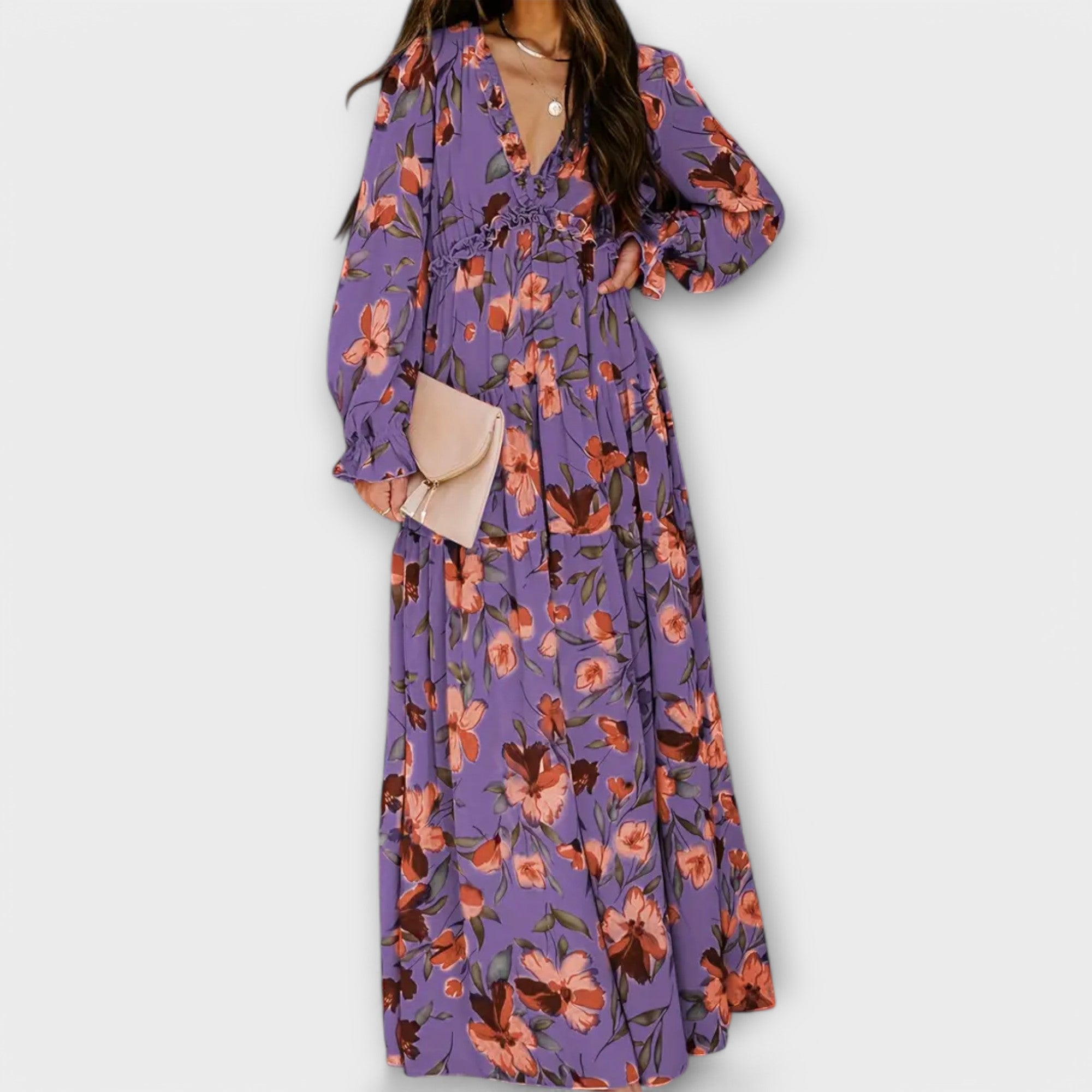 Ynah - Elegant Maxi Dress