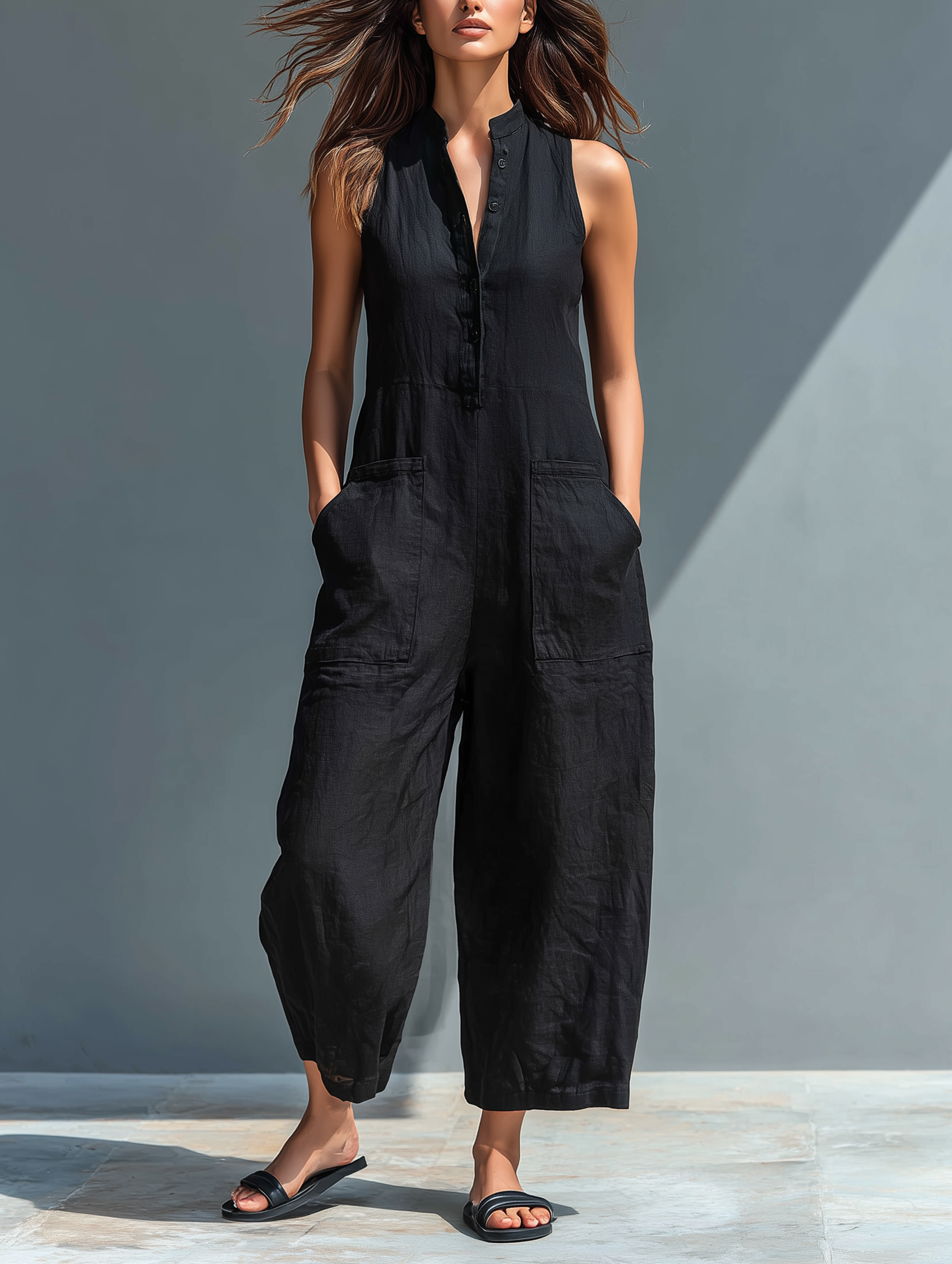 Lucinda - Elegant Strapless Jumpsuit