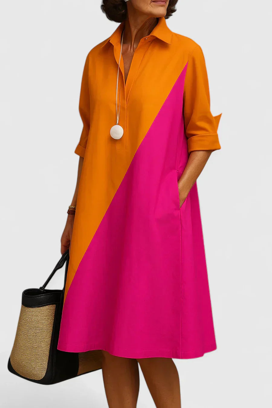 Auryzzella - Elegant Midi Dress