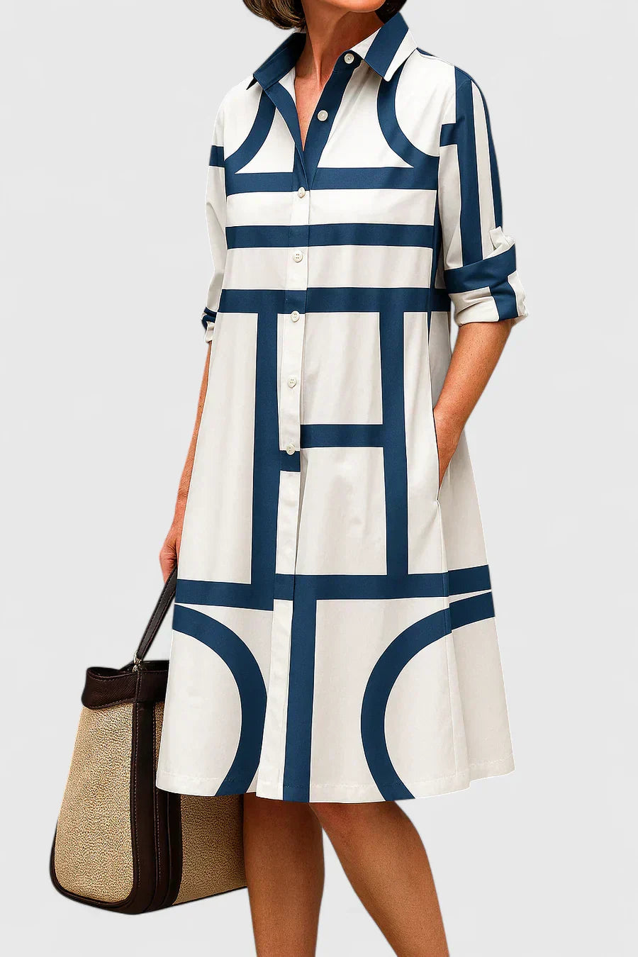 Skarlette - Elegant Midi Dress