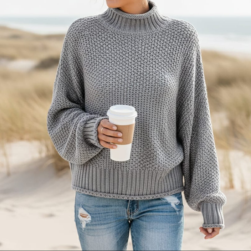 Maristowe | Relaxed Roll Neck Knit Jumper