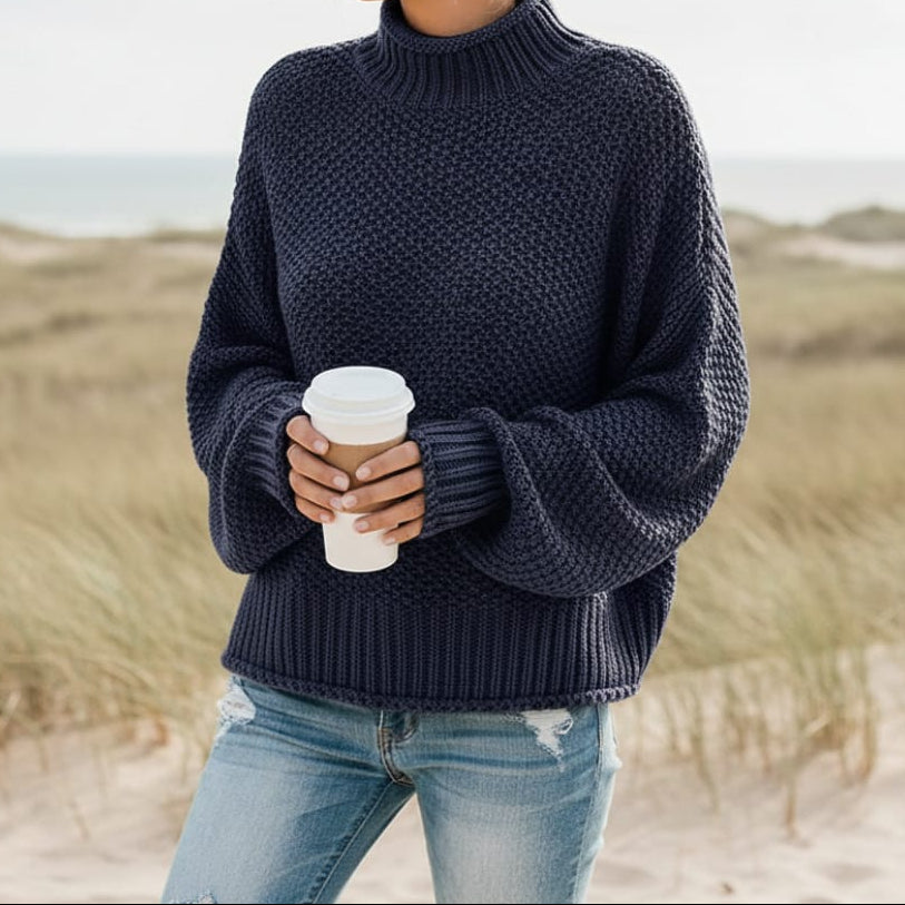 Maristowe | Relaxed Roll Neck Knit Jumper