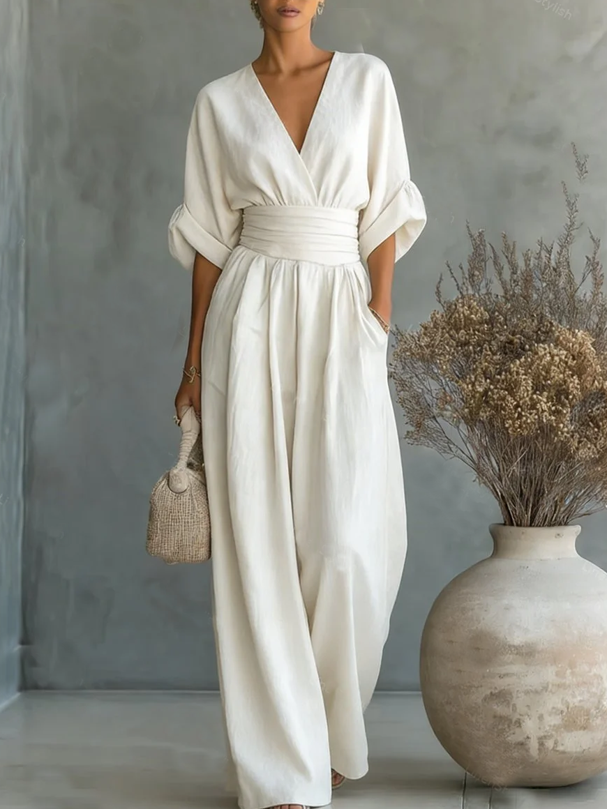Aveline | Elegant Wide-Leg Jumpsuit