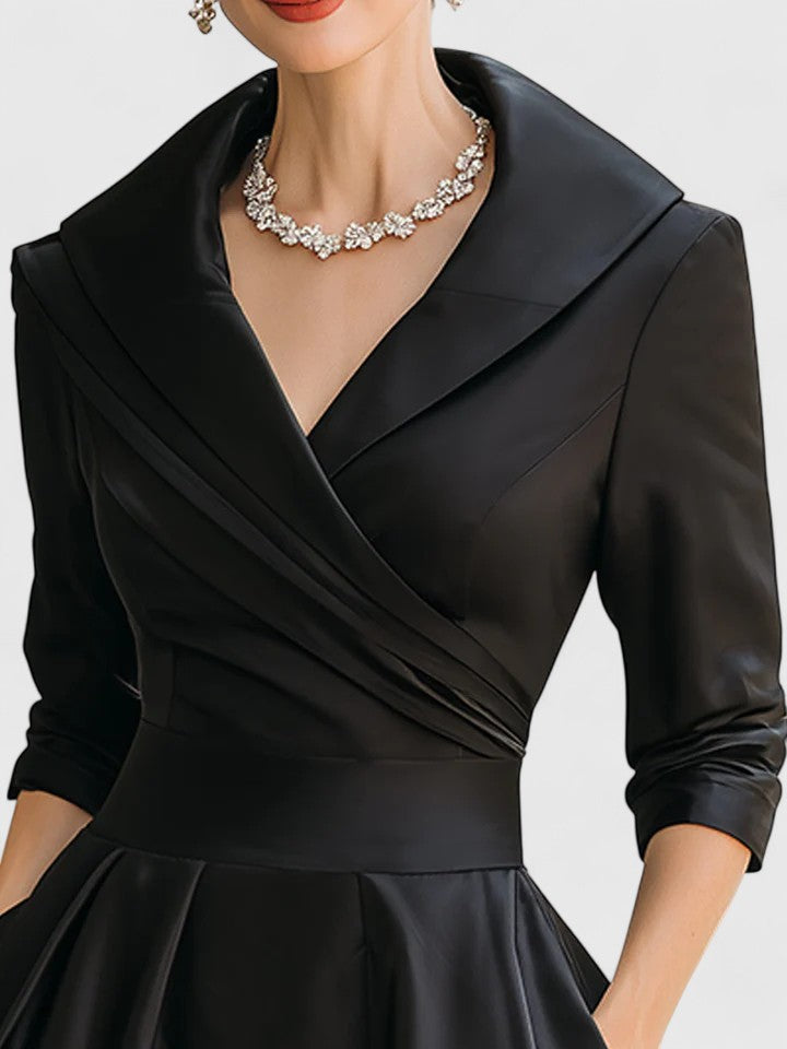 Yan - Elegant Midi Dress