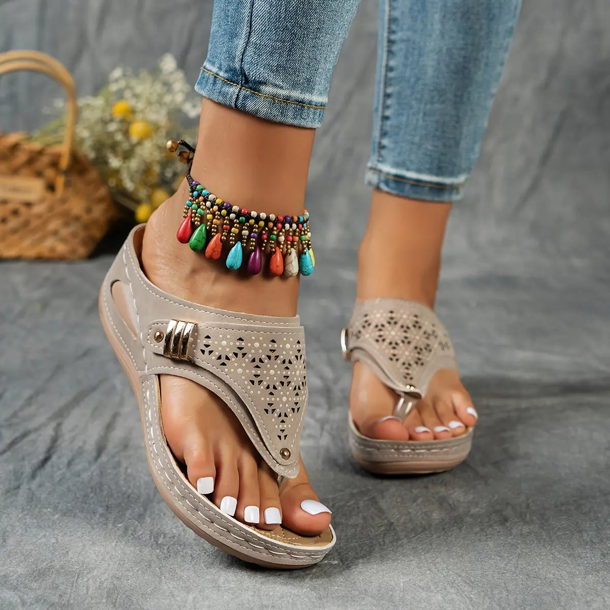 Élodie - Women's Flip-Flops