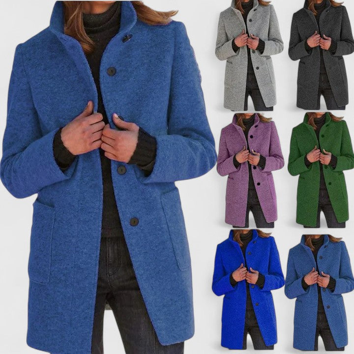 Wool Blend Coat Amelie