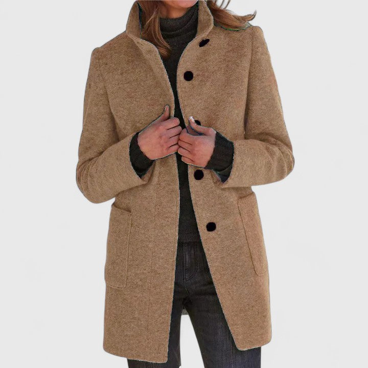Wool Blend Coat Amelie