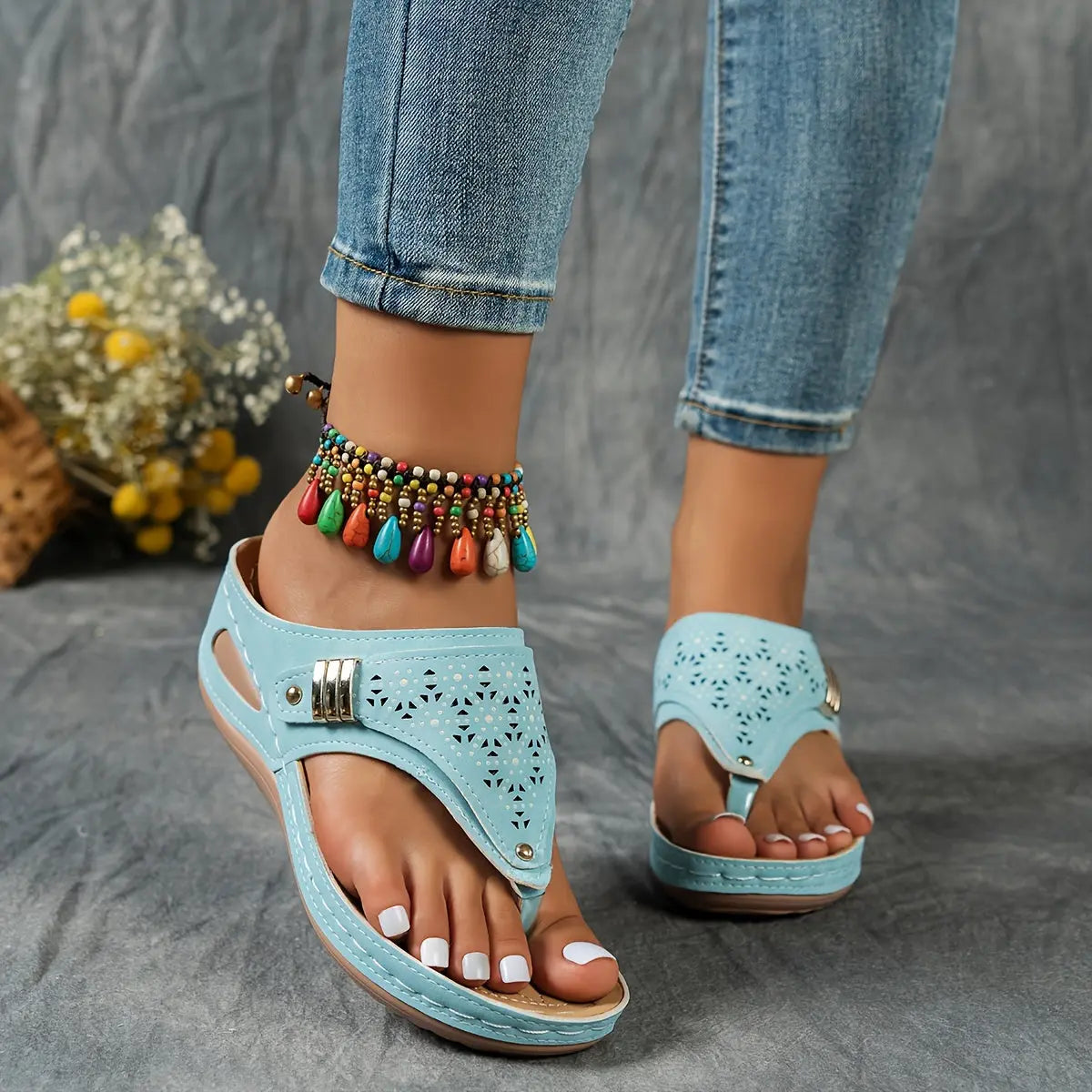 Élodie - Women's Flip-Flops