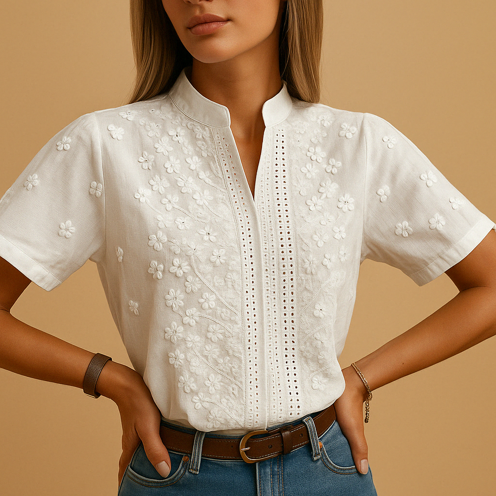 Eleanor | Effortless Everyday White Blouse