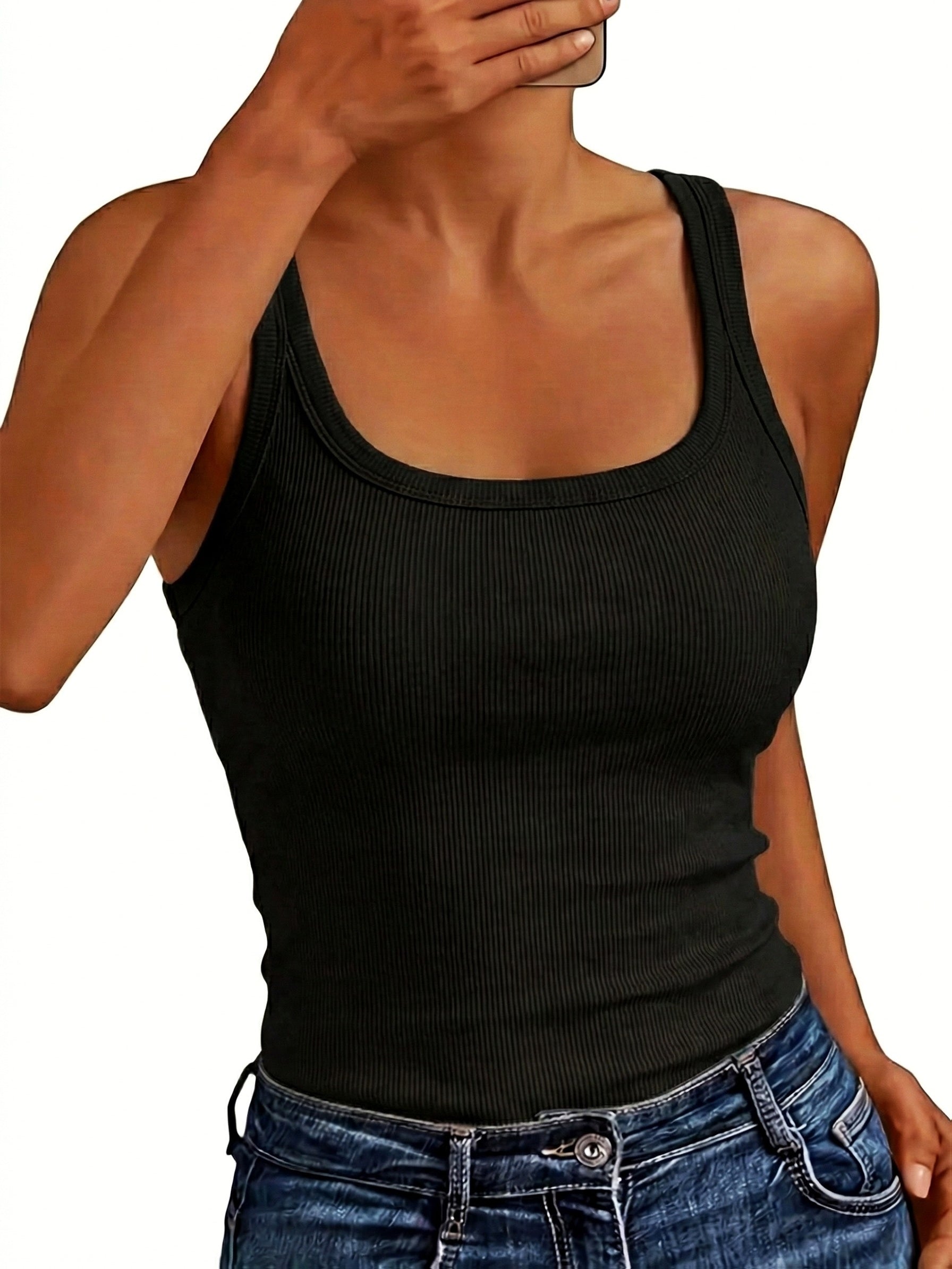 Harper Everyday Essential Tank Top Set (4-Pack)