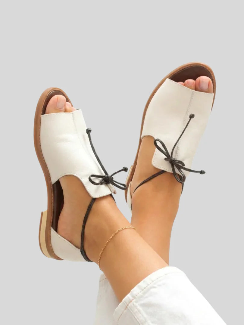 Selene | Elegant Bow Detail Sandals