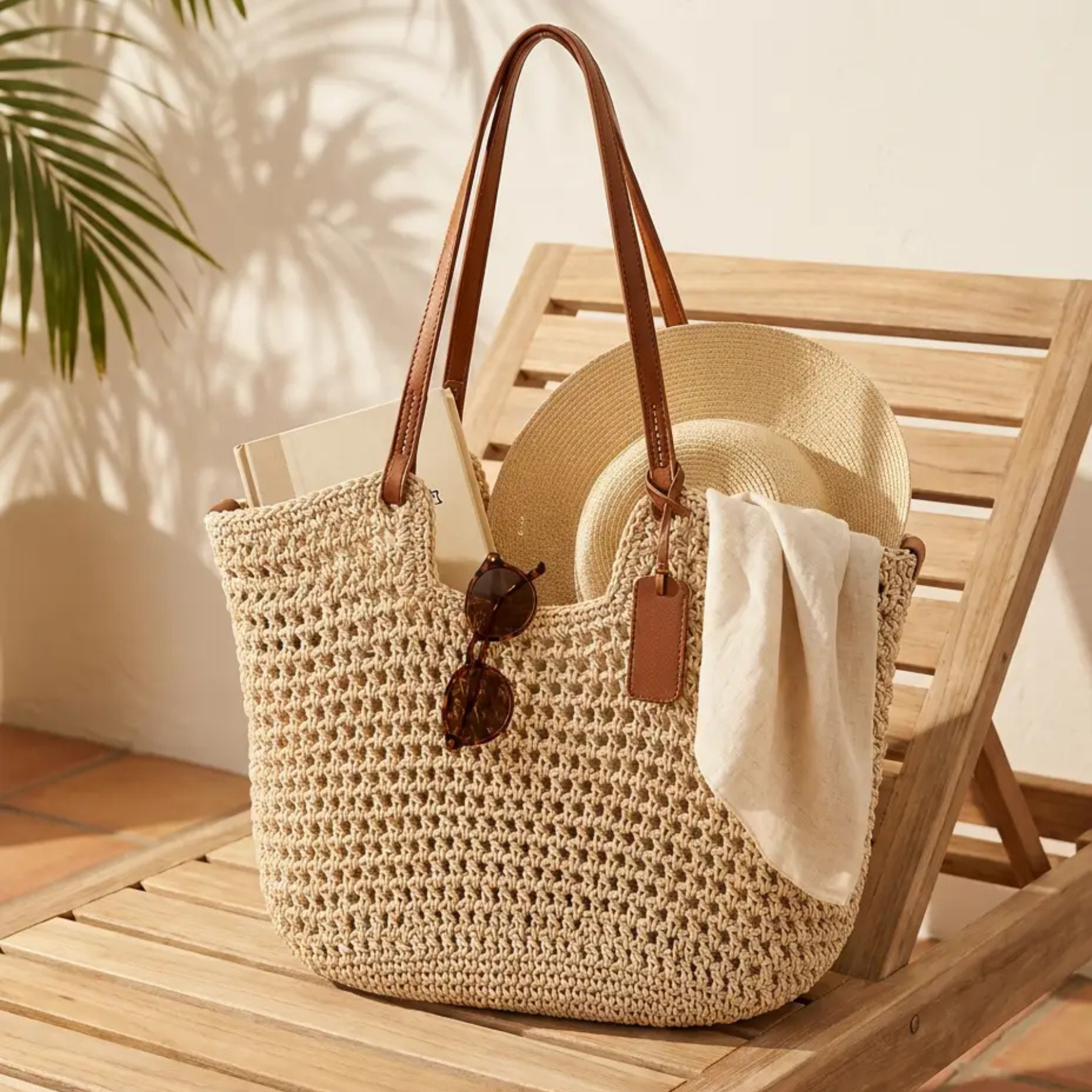Amara | Woven Everyday Tote Bag