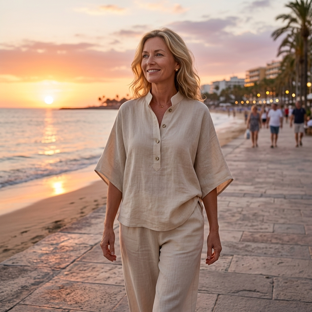Elena | Lightweight Cotton Casual Set