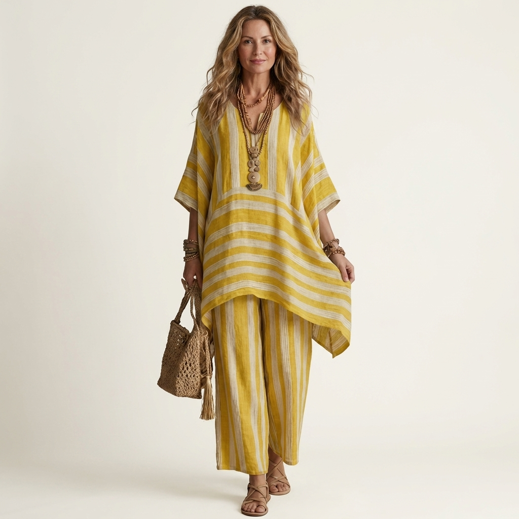 Savannah | Relaxed Striped Co-Ord Set
