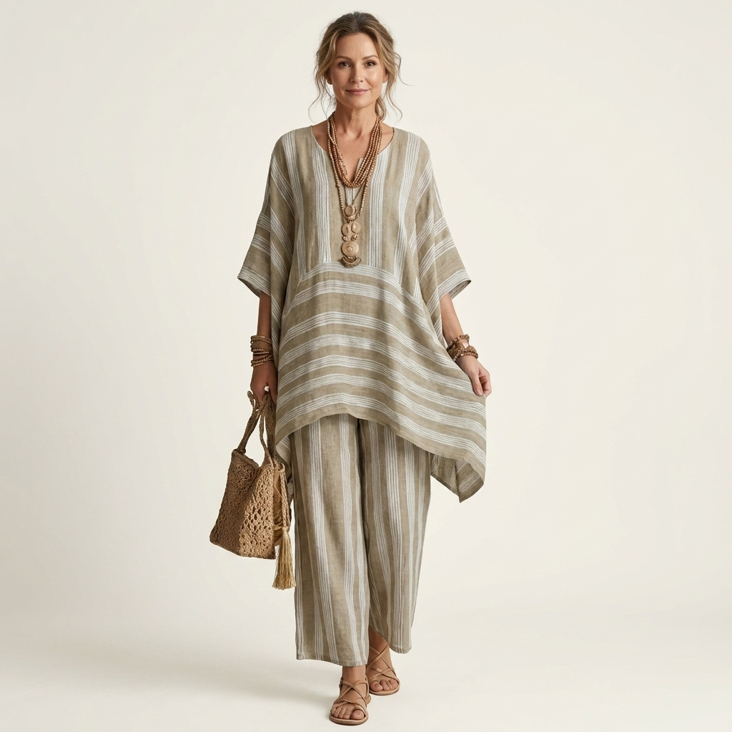 Savannah | Relaxed Striped Co-Ord Set