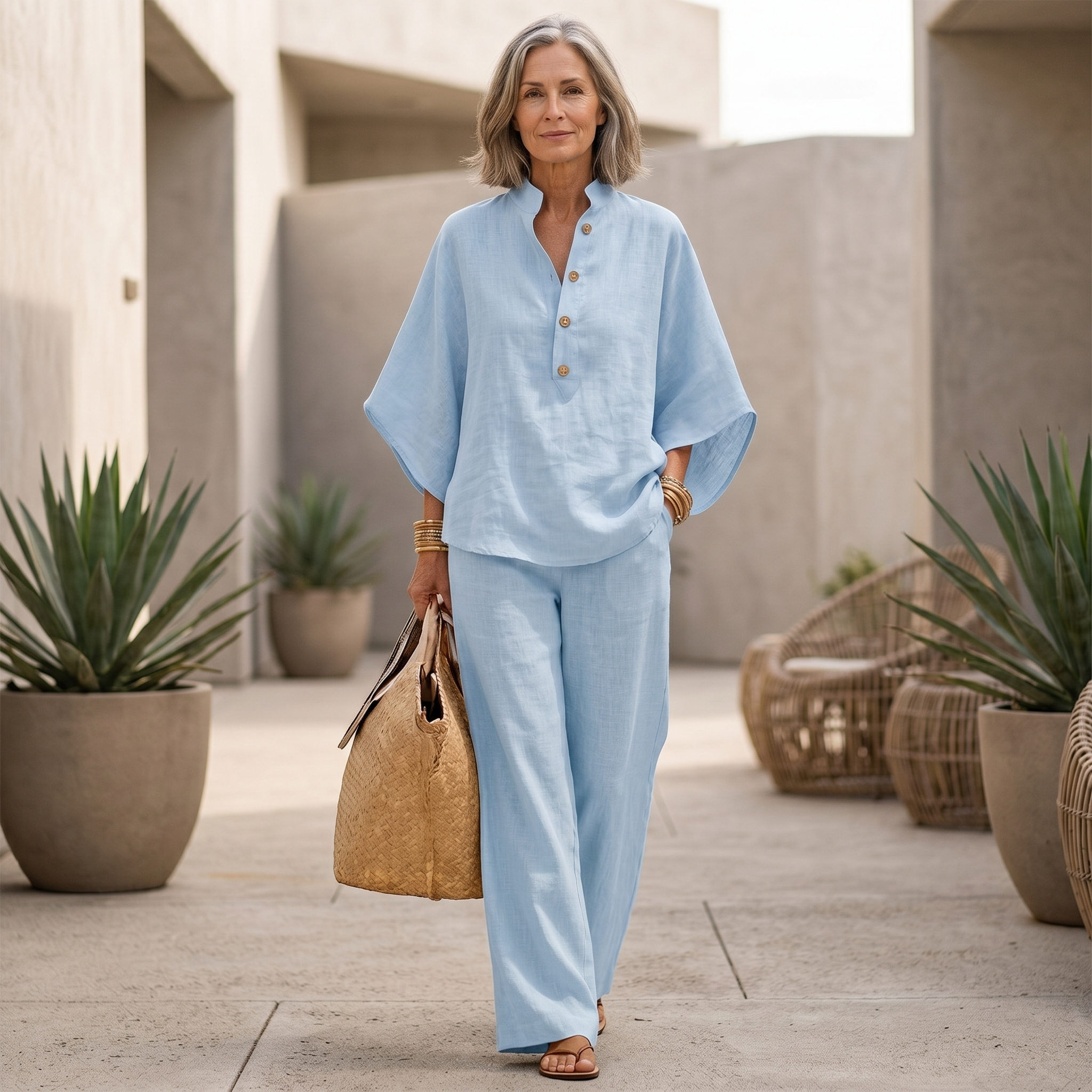 Celeste | Relaxed Batwing Co-Ord Set