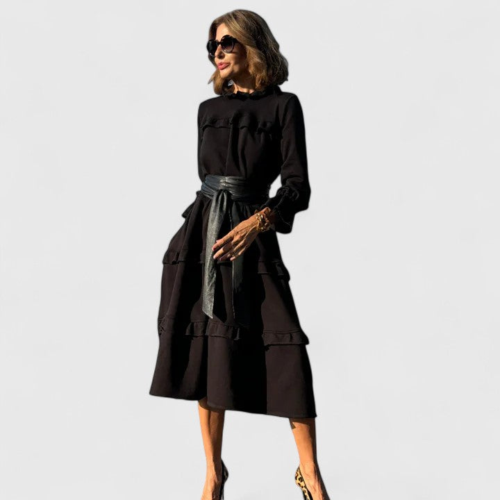 Briannelyse - Sophisticated Midi Dress