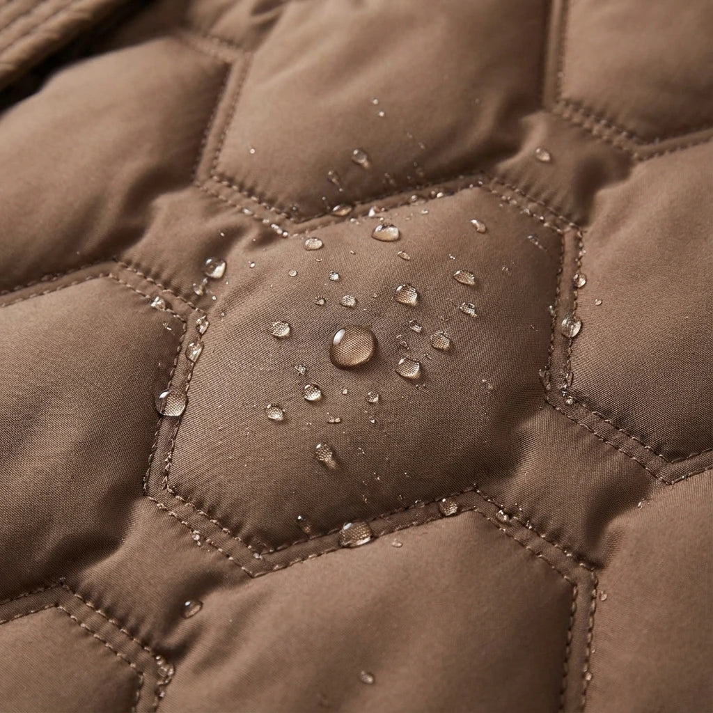 Olivia - Longline Hooded Down Coat