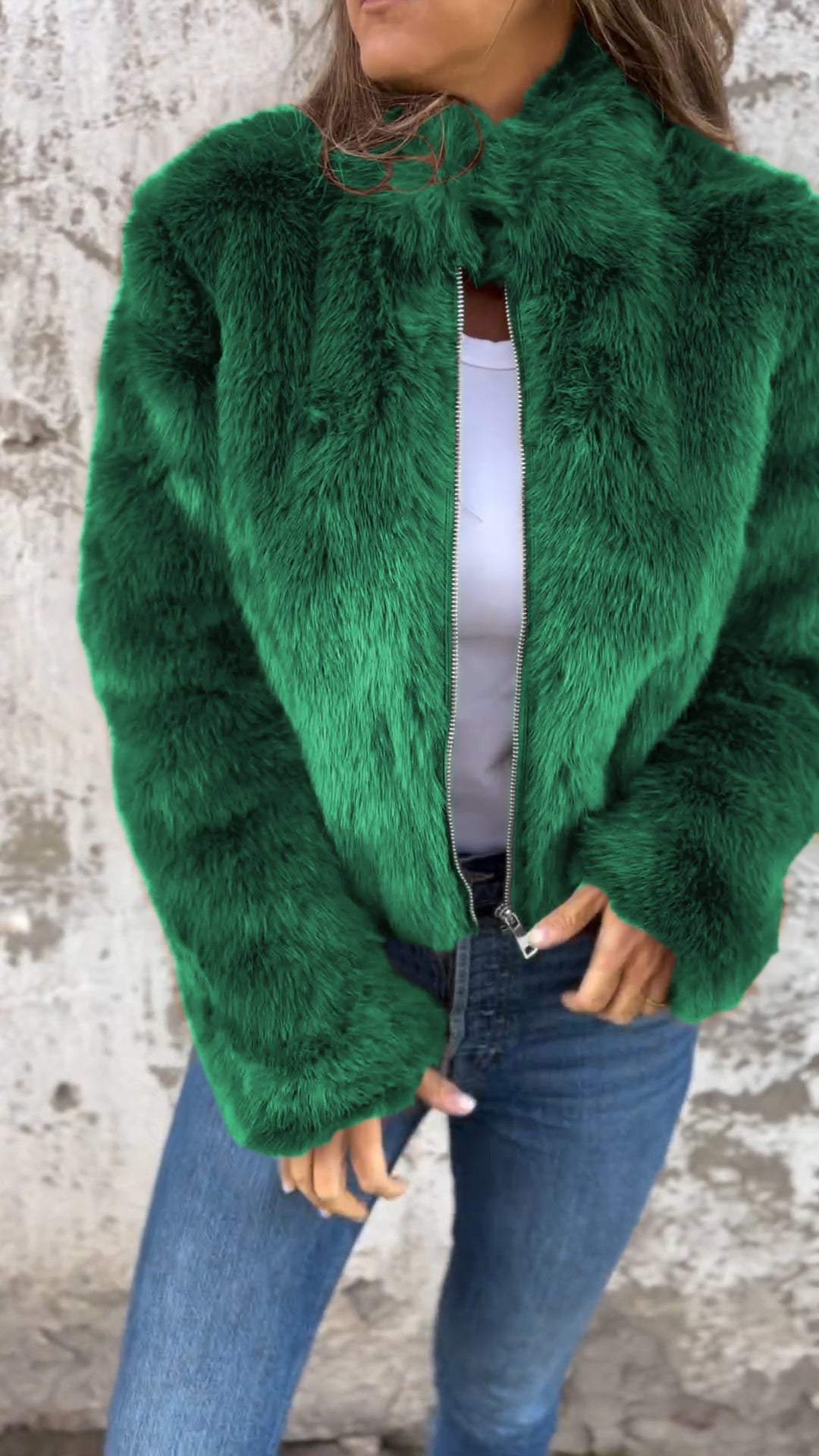 Faux Fur Jacket Sarah