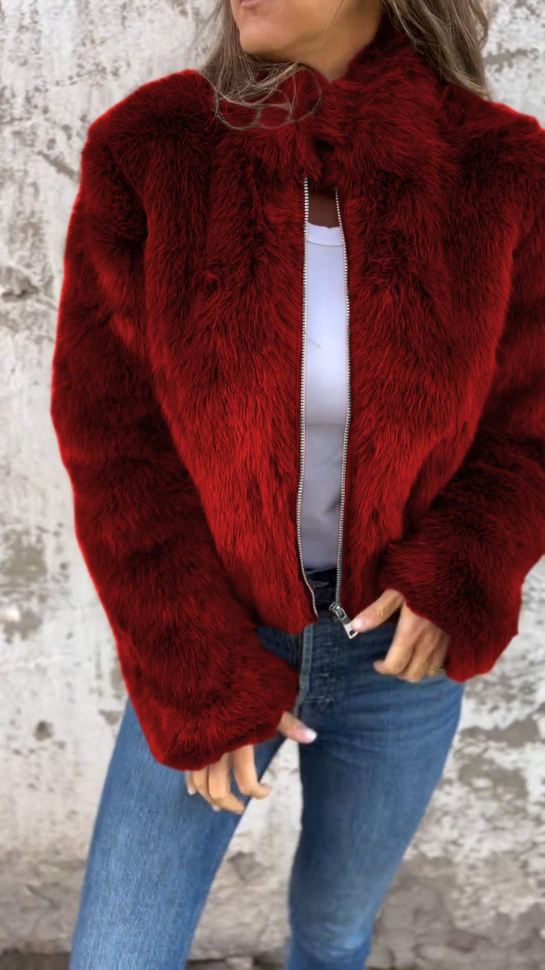 Faux Fur Jacket Sarah