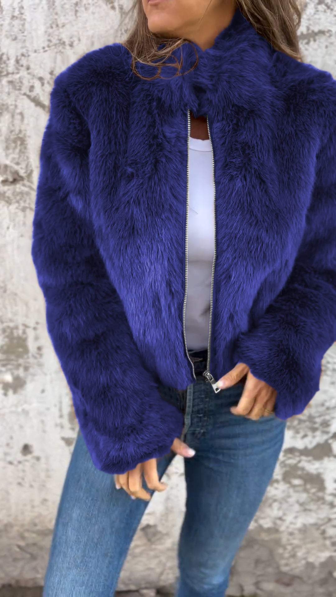 Faux Fur Jacket Sarah