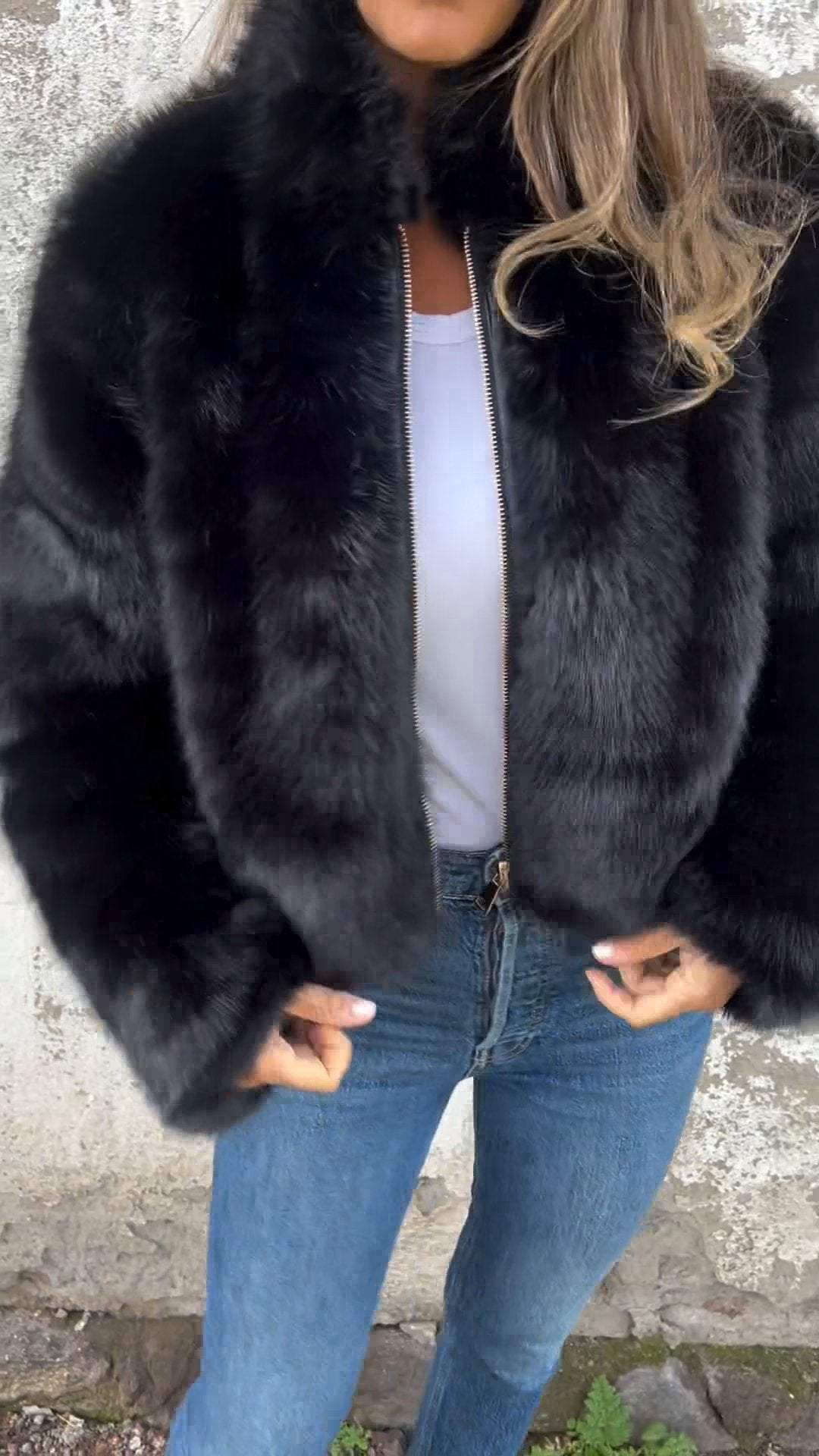 Faux Fur Jacket Sarah