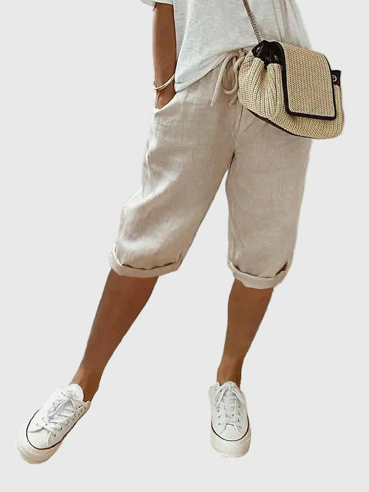 Grace - Soft Tailored Comfort Shorts