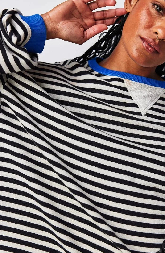 Orlena | Relaxed Striped Oversized Jumper