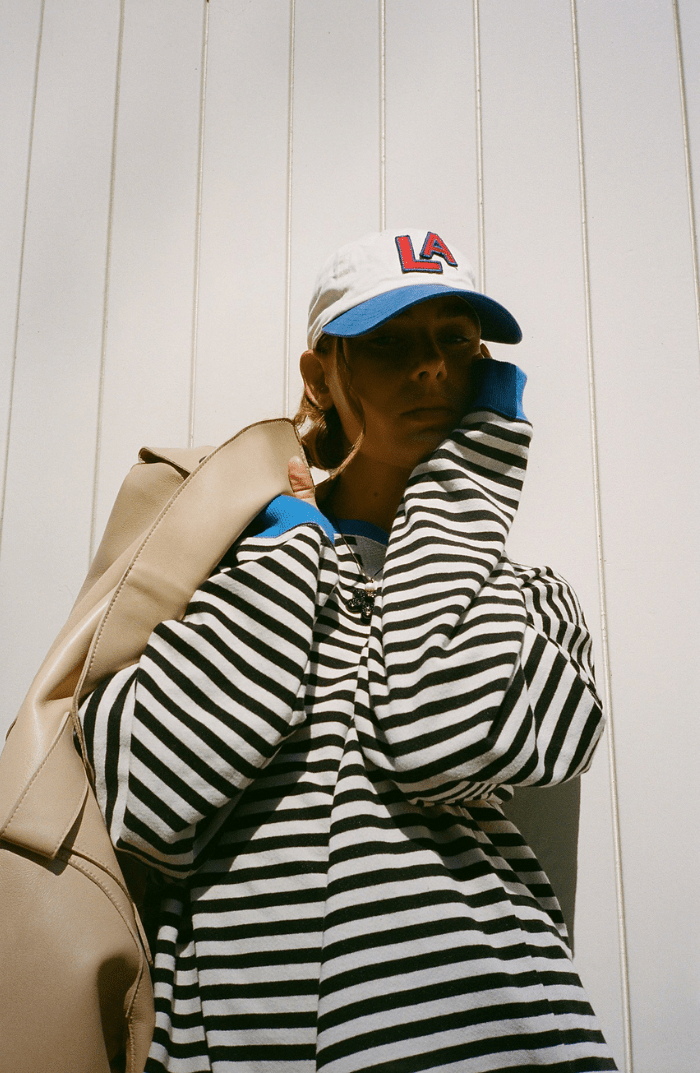 Orlena | Relaxed Striped Oversized Jumper