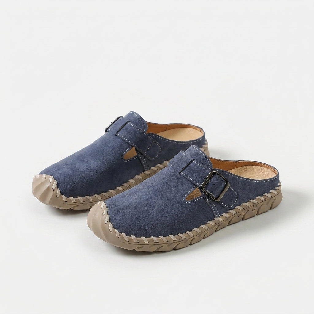 Marly - Easy Slip-On Comfort Shoe with Buckle