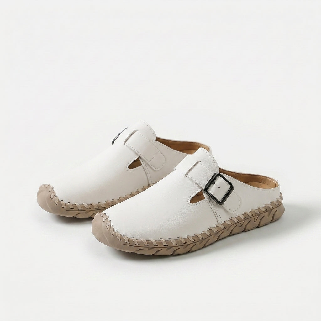 Marly - Easy Slip-On Comfort Shoe with Buckle