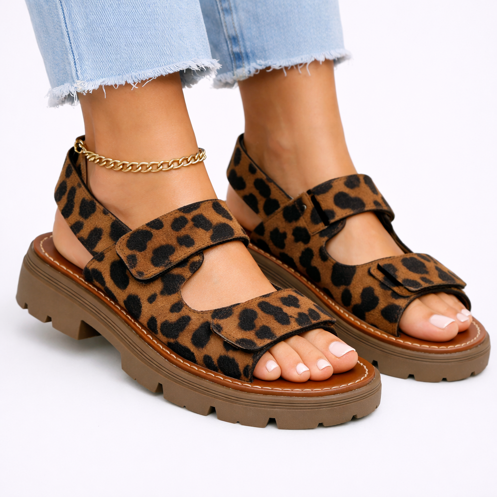 Adjustable Chunky Platform Sandals for Women – Ultimate Everyday Comfort