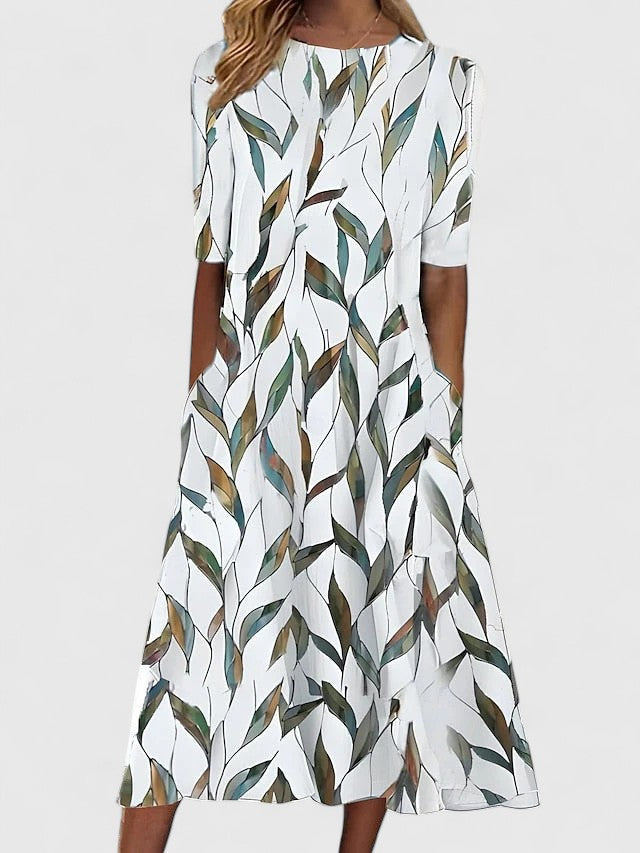 Cianne - Elegant Midi Dress