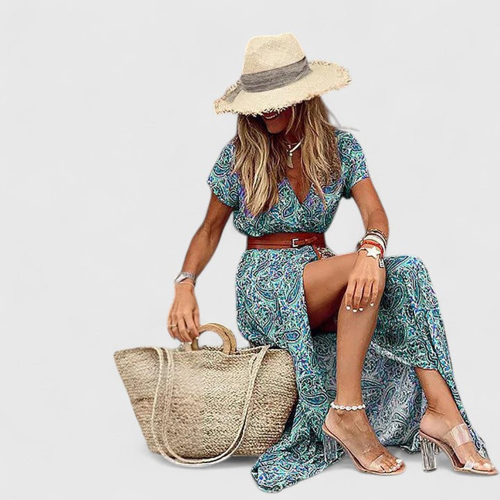 Alleta - Sophisticated Maxi Dress