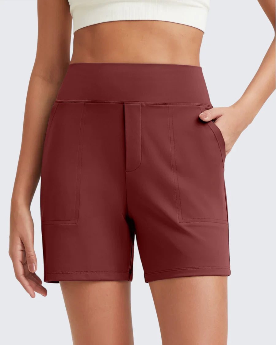 Harper High-Waisted Comfort Shorts