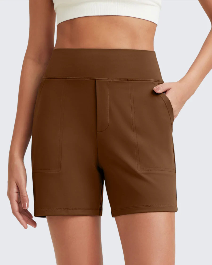 Harper High-Waisted Comfort Shorts