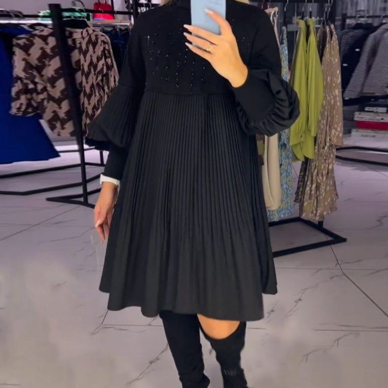 Ashlyann - Elegant Midi Dress