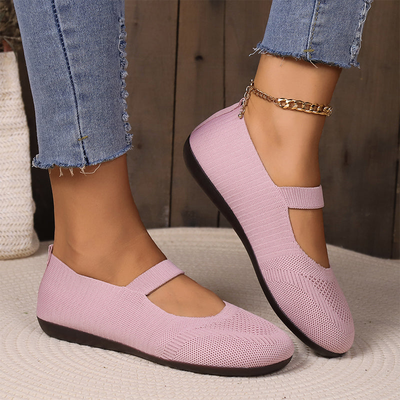 Lillian | Breathable Knit Comfort Ballet Flats