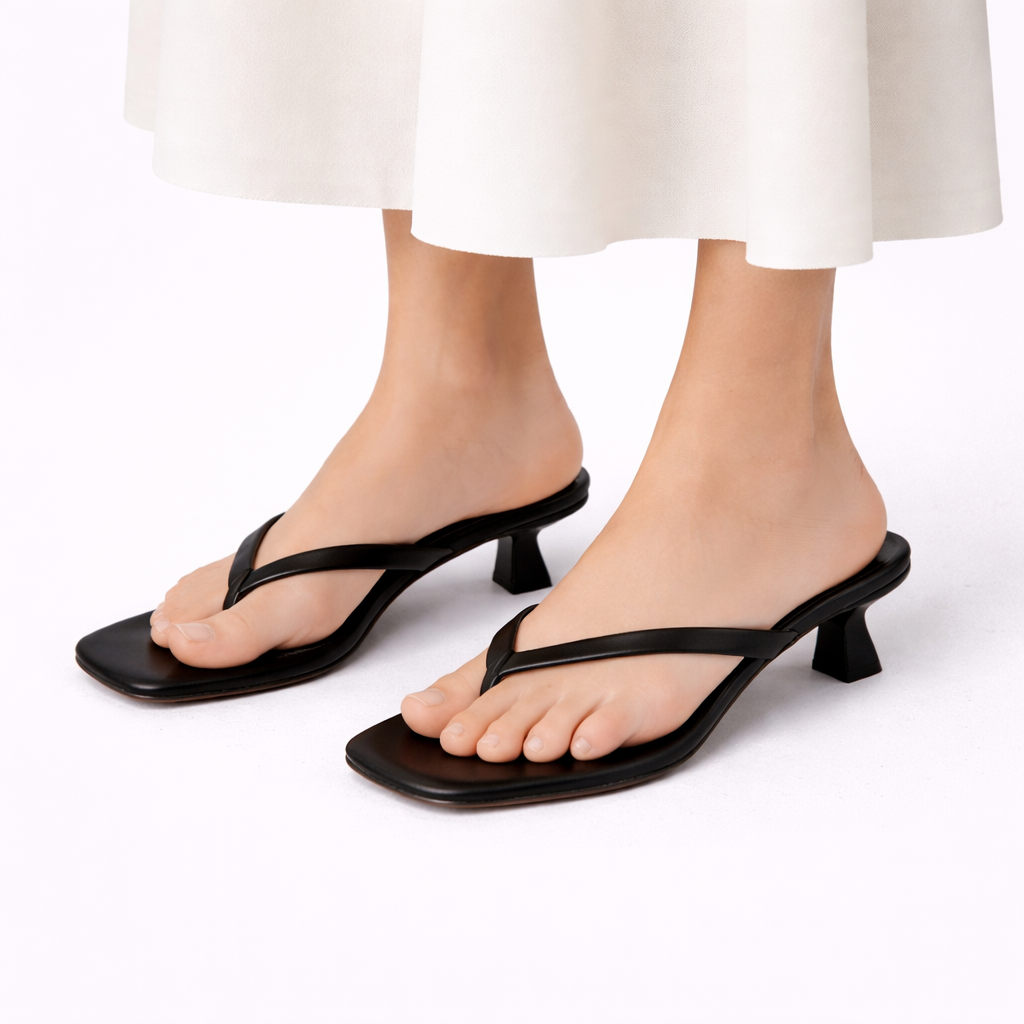 Women's Summer Orthopedic Heeled Slippers - Ultimate All-Day Comfort