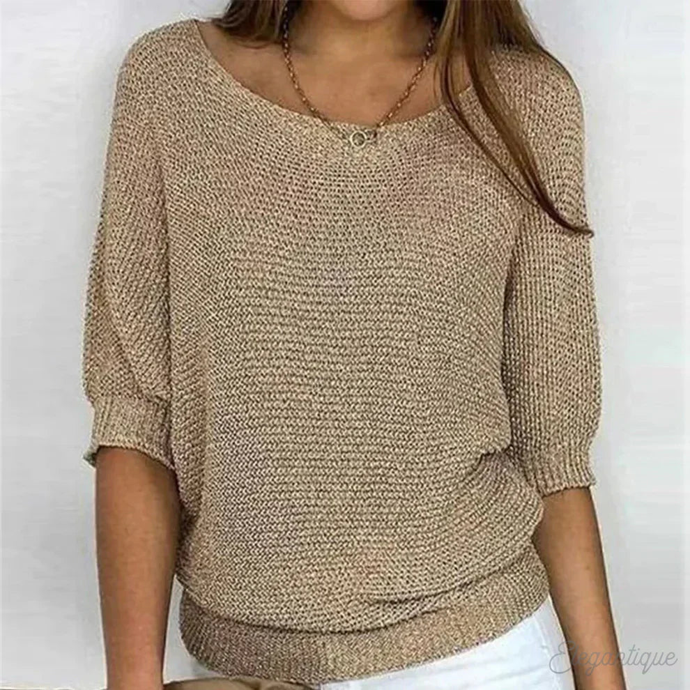 Maelis | Classic Cable Knit Jumper