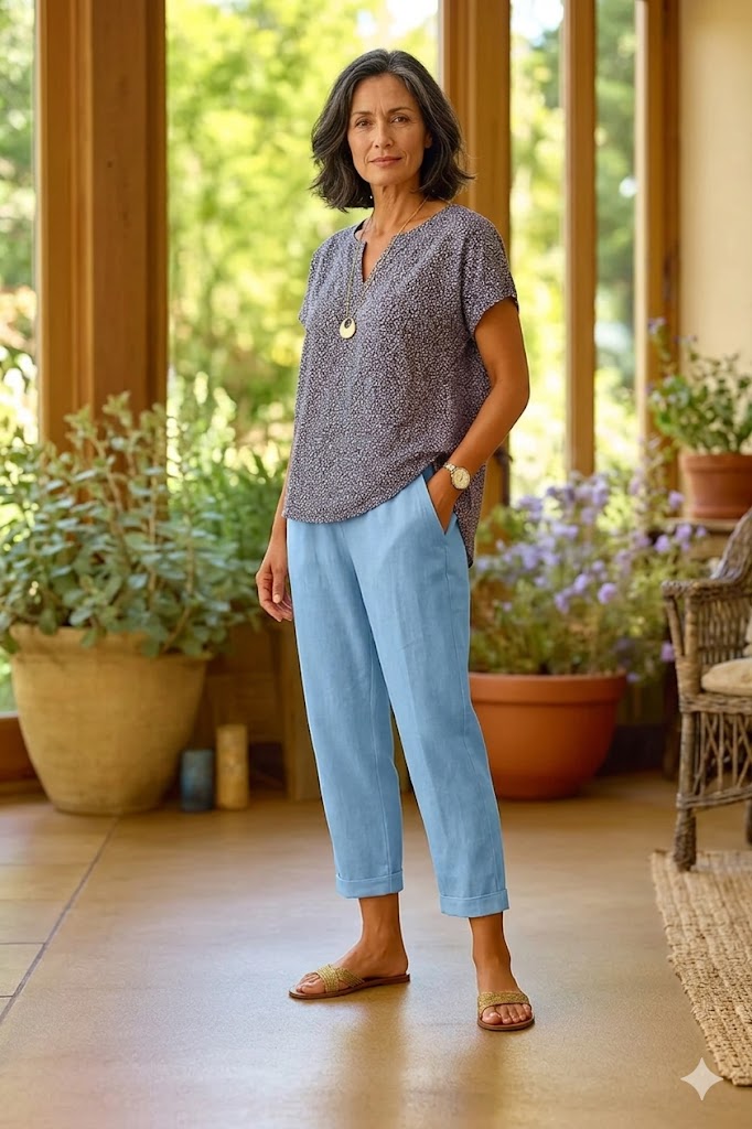 Sevoria – Casual Airy Trousers